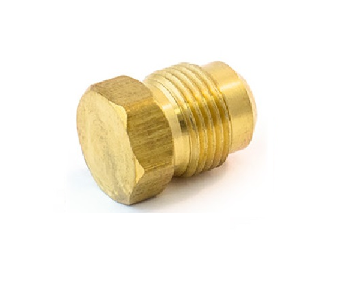 39# SAE 45 ° Flare Brass Fittingen Flare Plug