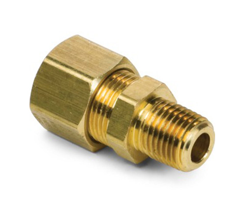 68# Brass Compressiefittingen Mannelijke adapter