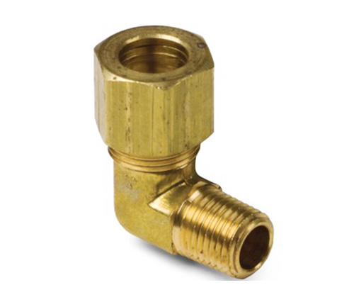 69# Compressie 90 ° koperen mannelijke elleboog