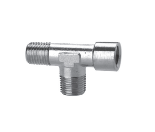 BSPP-adapter mannelijke vrouwelijke TEE-1/4-thread