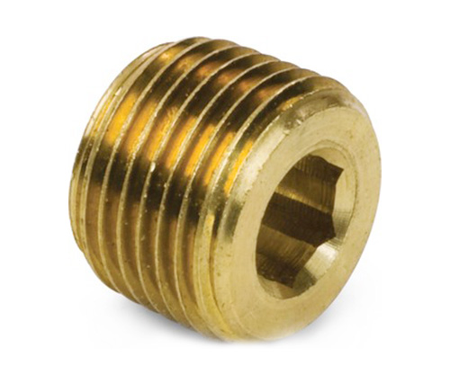 3153# Hex Socket Plug Brass Pipe Fittingen