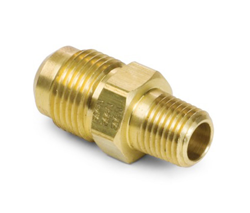 42# SAE 45 ° Flare Male adapter Brass Flare Fittingen