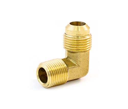 49# SAE 45 ° Flare gesmeed 90 ° Mannelijke elleboog Brass Flare Fittingen