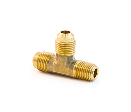51# SAE 45 ° Flare Brass gesmeed mannelijk run T -shirt
